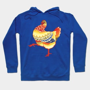 Vintage Easter Chicken Hoodie